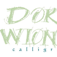 Website for calligrapher Doris Wionzek