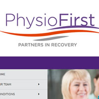 Website for PhysioFirst Orthopaedic and Sports Centre